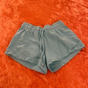 Teal Sweat Shorts